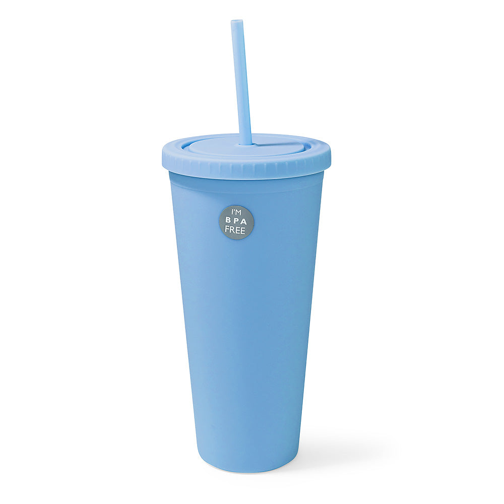 Rubber Coated Tumbler- Light Blue – West and 5th