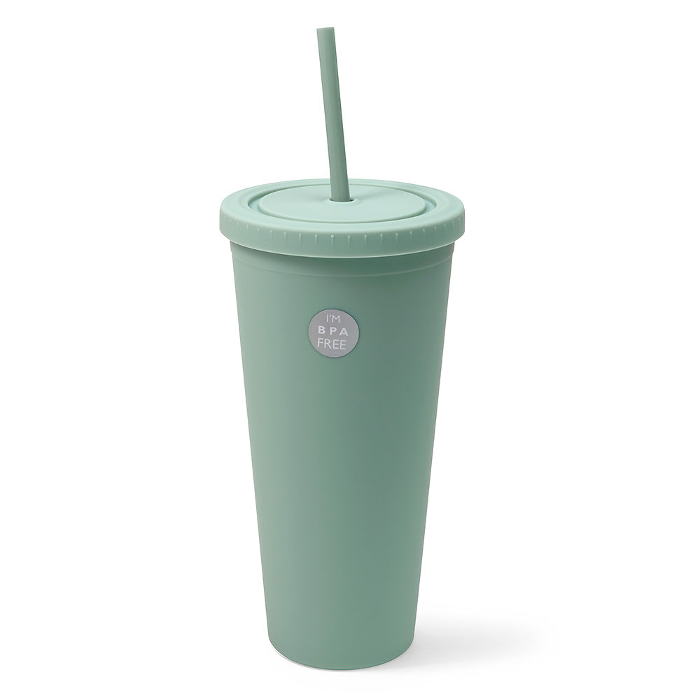 Rubber Coated Tumbler- Sage – West and 5th