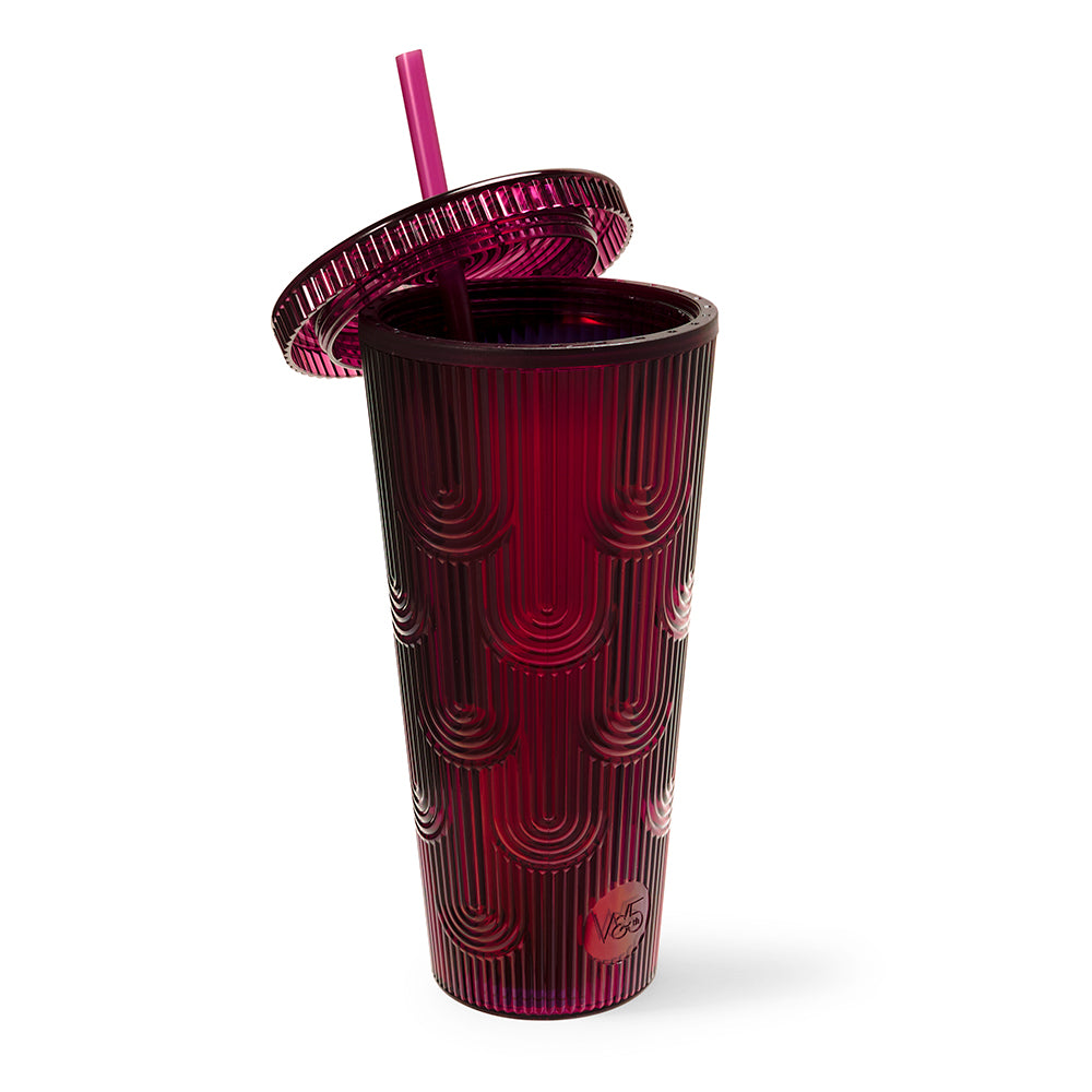 Starbucks Burgandy Grid Tumbler buy / Cup