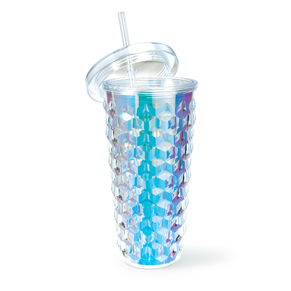 Kaleidoscope Dome Tumbler- Clear – West and 5th