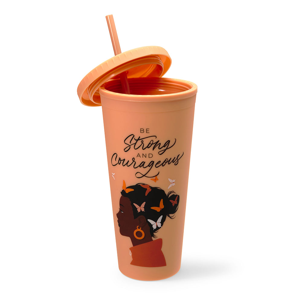 Spread Hope Tumbler with Lid + Straw - Nexus Hope Foundation