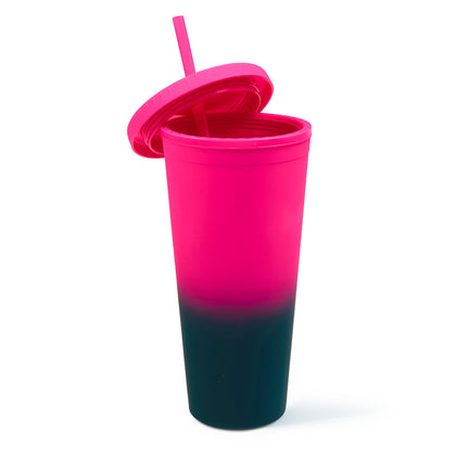 Rubber Coated Tumbler - Two Tone