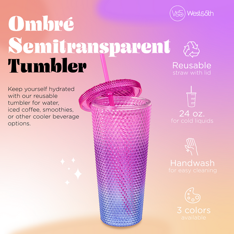 Studded Tumbler- Sage – West and 5th