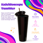 Kaleidoscope Dome Tumbler- Black