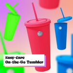 Rubber Coated Tumbler- Royal Blue