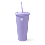 Rubber Coated Tumbler- Deep Lilac