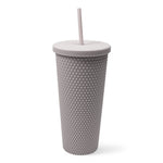 Studded Tumbler- Dark Grey