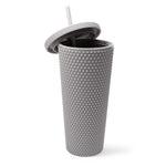 Studded Tumbler- Dark Grey