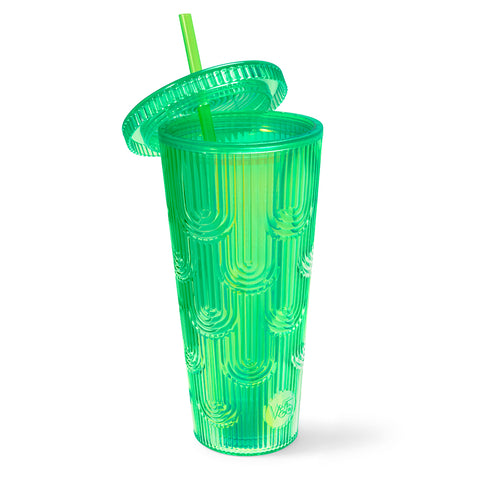 Mermaid Scale Holographic Tumbler- Mint
