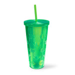 Mermaid Scale Holographic Tumbler- Mint