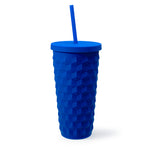 Crater Tumbler- Matte- Cobalt