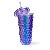 Crater Tumbler- Semi Transparent-  Violet